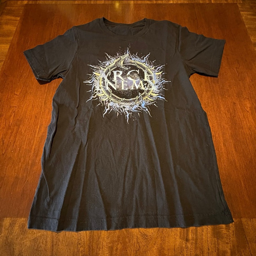 Arch Enemy "Will to Power" T-Shirt Melodic Death Metal Band Tee Anvil L